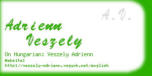 adrienn veszely business card